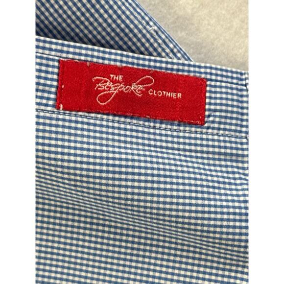 Men’s The Bespoke Clothier Blue  Dress Shirt Sz L - Picture 2 of 3